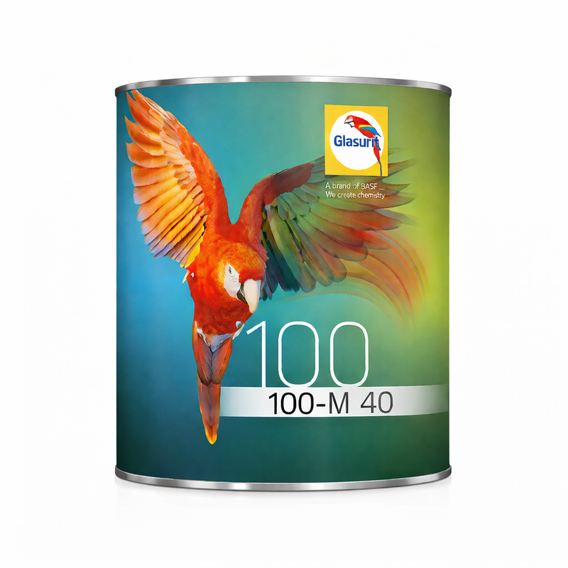 Glasurit 100 line paint can