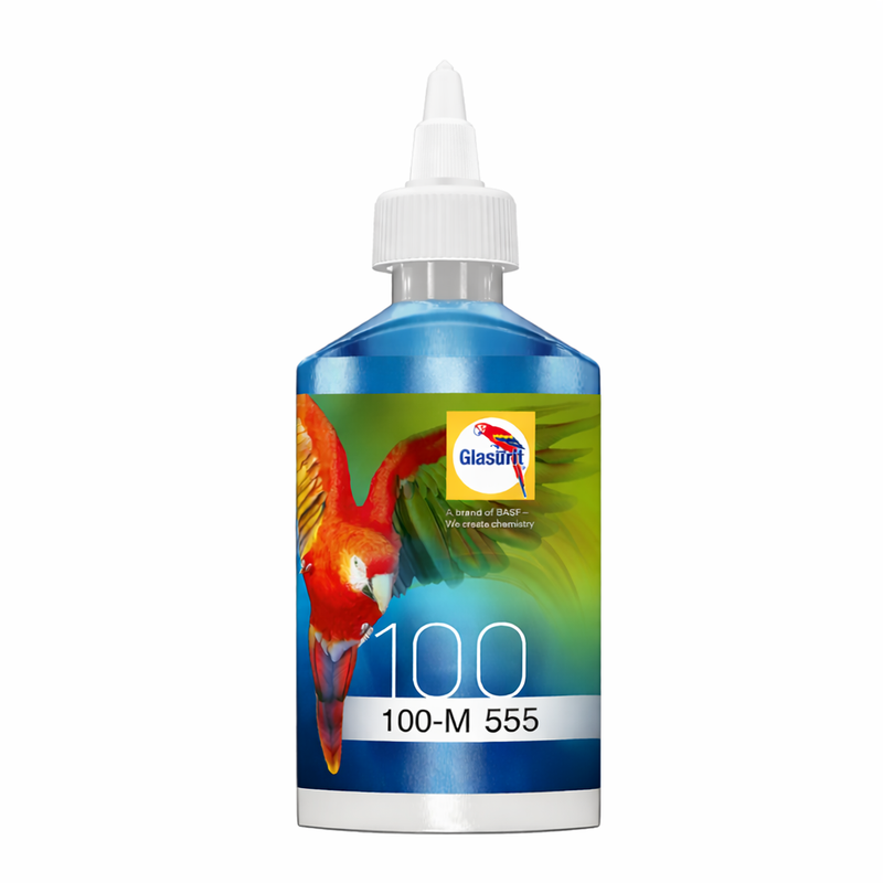 Glasurit 100 line paint bottle