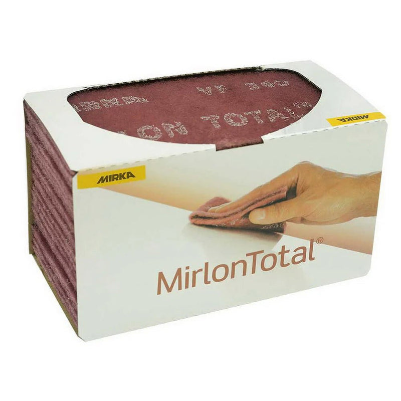 Mirka 18 - 118 - 448 – 1500 Grit Ultra Fine Mirlon Total Non - Woven Scuff Pad (4 - 1/2 x 9 in, 25 Pack) - A&F Auto Paint