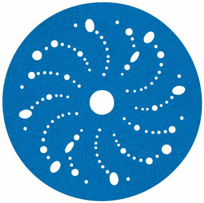 3M 36177 220 Grit Hookit Blue multi-hole 6 inch sanding discs 50 pack
