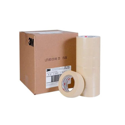 3M 06548 2 inch beige automotive masking tape case of 24 rolls