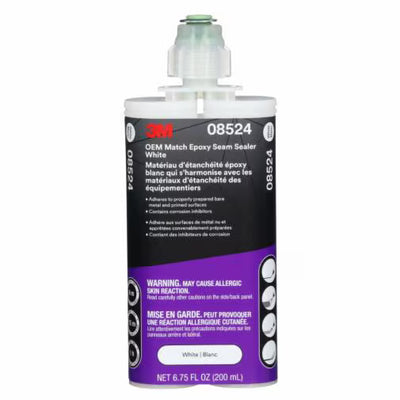 3M 08524 Epoxy Seam Sealer white 200 mL dual cartridge for automotive repair