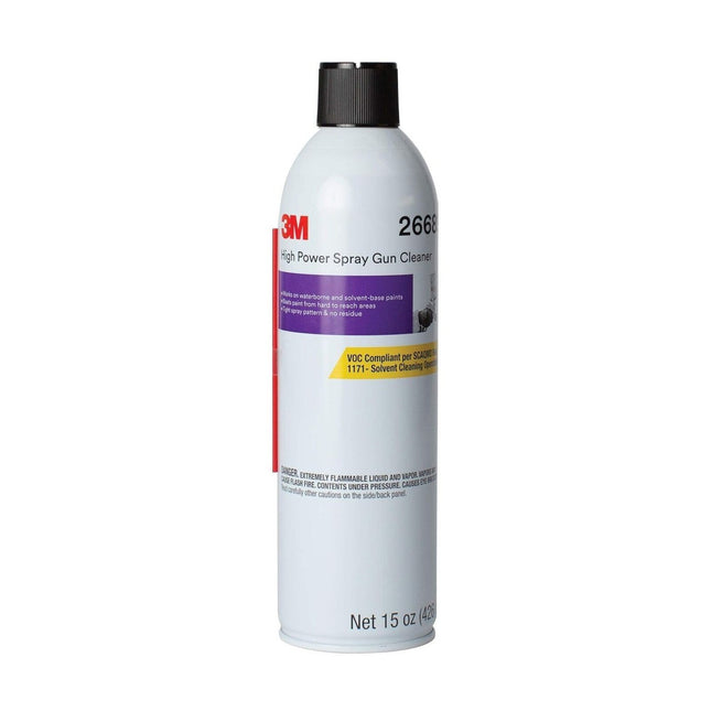 3M 26689 High Power aerosol spray gun cleaner can for automotive paint equipment maintenance