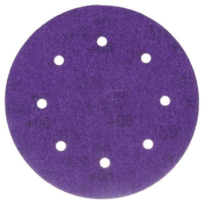3M 31376 80+ grit Cubitron II Hookit clean sand disc 8 inch 25 pack for automotive refinishing