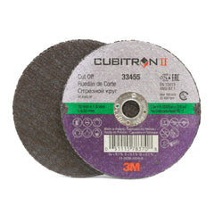 3M 33455 Cubitron II cut-off wheel 3 inch x 1/32 inch x 3/8 inch 5 pack for metal cutting