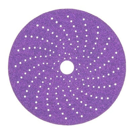 3M 31373 - 150 Grit Cubitron II Clean Sanding Abrasive Disc (6in, 50 Pcs, Holes)