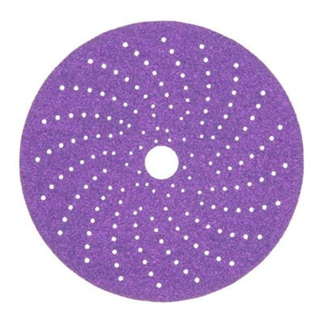 3M 31483 - 320 Grit Cubitron II Clean Sanding Abrasive Disc (6in, 50 Pcs, Holes)