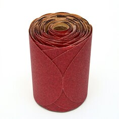 3M 01116 - 80 Grit Stikit Red Abrasive Disc Roll (100 Pcs)