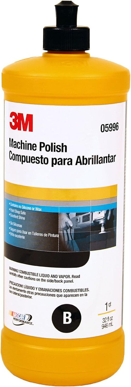 3M 05996 Machine Polish 1 quart for automotive paint correction
