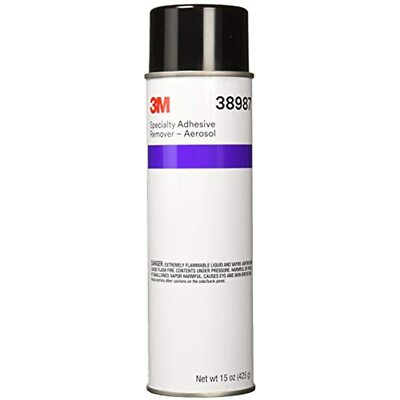 3M 38987 Specialty Adhesive Remover 15 oz aerosol can for automotive surface preparation