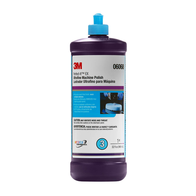3M 06068  - Perfect-It Ultrafine Machine Polish (QT Size) – 3M