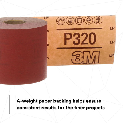 3M 01686 - 150 Grit Stikit Red Abrasive Sheet Roll 2.75in x 25yd
