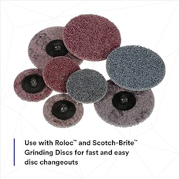 3M 05539 - 2" Roloc Disc Pad Assembly