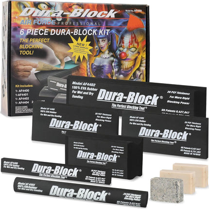 DURA-BLOCK AF44A - 6 Piece Kit Stikit Edition