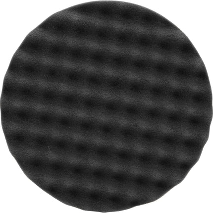 3M 05738 - Perfect-It Black Foam Polishing Pad, Flat Back Waffle Face (8in)