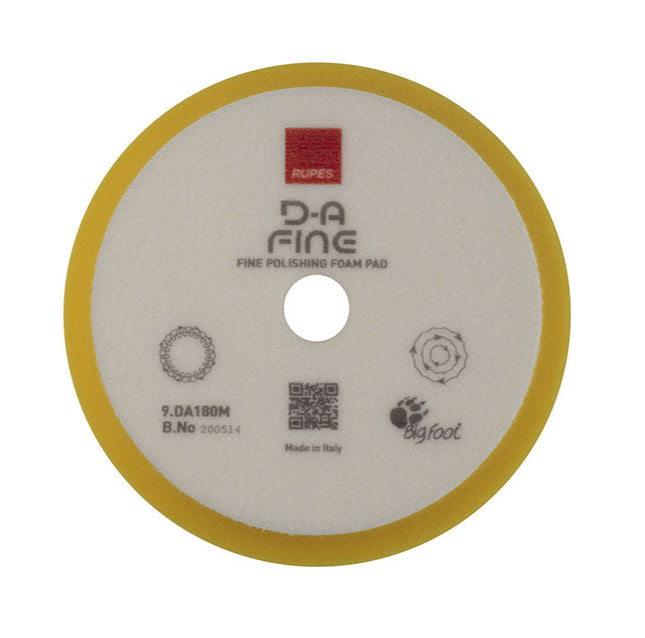 RUPES 9.DA180M - DA Fine, High Performance Fine Polishing Pad (6in)