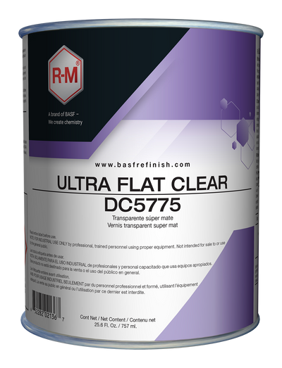 R-M DC5775 – Ultra Flat Clear (Quart) – R-M