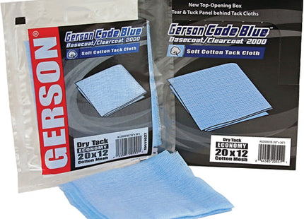 Gerson 020001B mesh tack cloths 20 x 12 inches, 12 pack