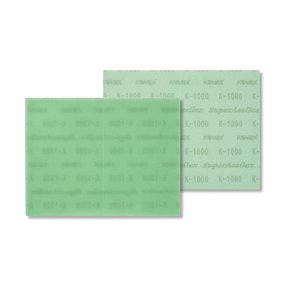 Kovax 1912507 – K-1000 Grit Super Assilex Flexible Dry Sanding Sheet (170 x 130 mm, 25 Pcs)