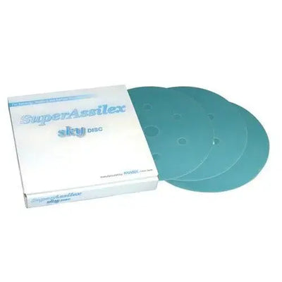 Kovax 1931538 – K-800 Grit Super Assilex Flexible Dry Sanding Disc (6 in, 25 Pcs)