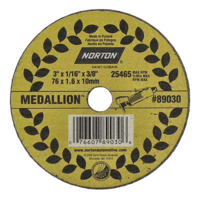 Norton 89030 – Medallion Cut-Off Blades