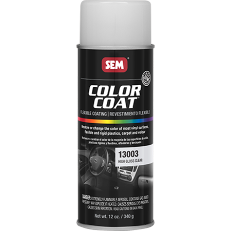 SEM 13003 – Color Coat™ High Gloss Clear (16 oz Aerosol)