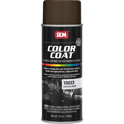 SEM 15023 – Color Coat™ Flexible Coating, Cordovan Brown (16 oz Aerosol)