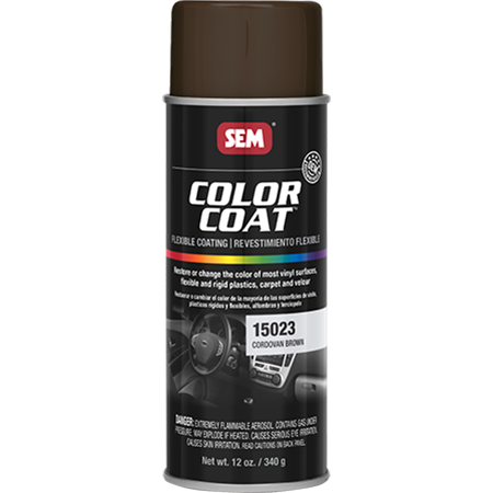 SEM 15023 – Color Coat™ Flexible Coating, Cordovan Brown (16 oz Aerosol)