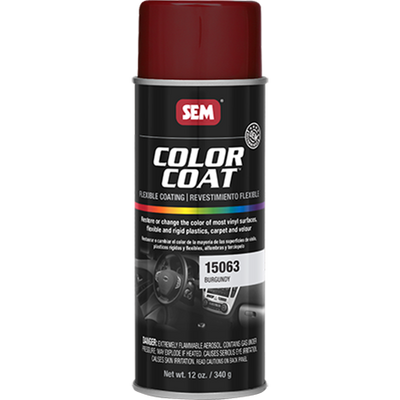SEM 15063 – Color Coat™ Flexible Coating, Burgundy (16 oz Aerosol)