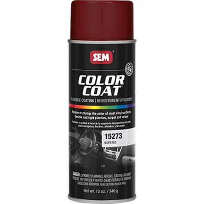 SEM 15273 – Color Coat™ Flexible Coating, Napa Red (16 oz Aerosol)