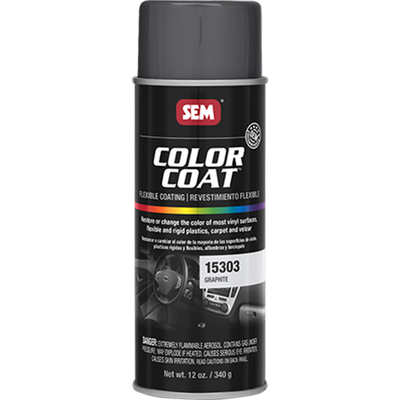 SEM 15303 – Color Coat™ Flexible Coating, Graphite (16 oz Aerosol)