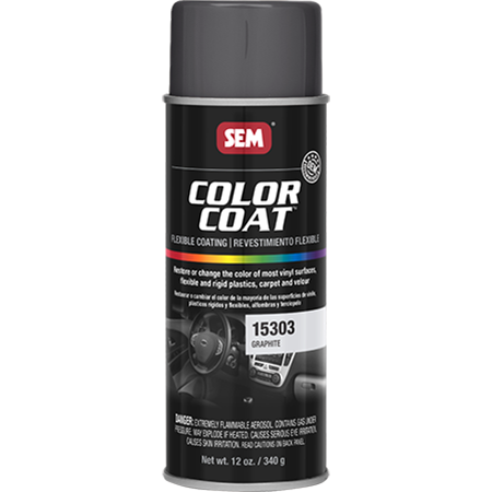 SEM 15303 – Color Coat™ Flexible Coating, Graphite (16 oz Aerosol)