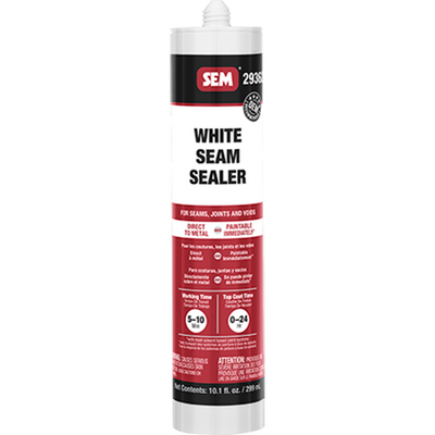 SEM 29362 – Seam Sealer, White (10.1 oz Cartridge)