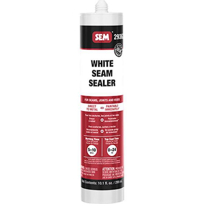 SEM 29462 – 1K Seam Sealer, White (10.1 oz Cartridge)