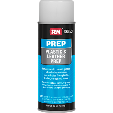 SEM 38353 – Plastic & Leather Prep (16 oz Aerosol)