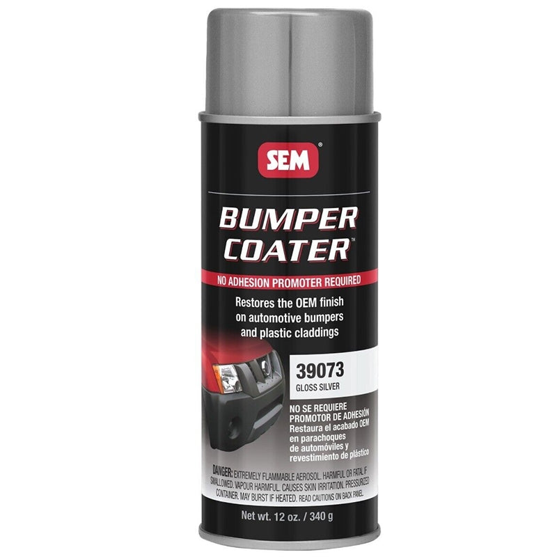 SEM 39073 – Bumper Coater, Gloss Silver (16 oz Aerosol)