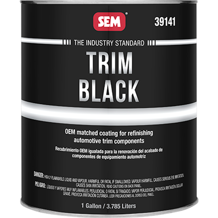 SEM 39141LV – Trim Black Low VOC (Gallon)