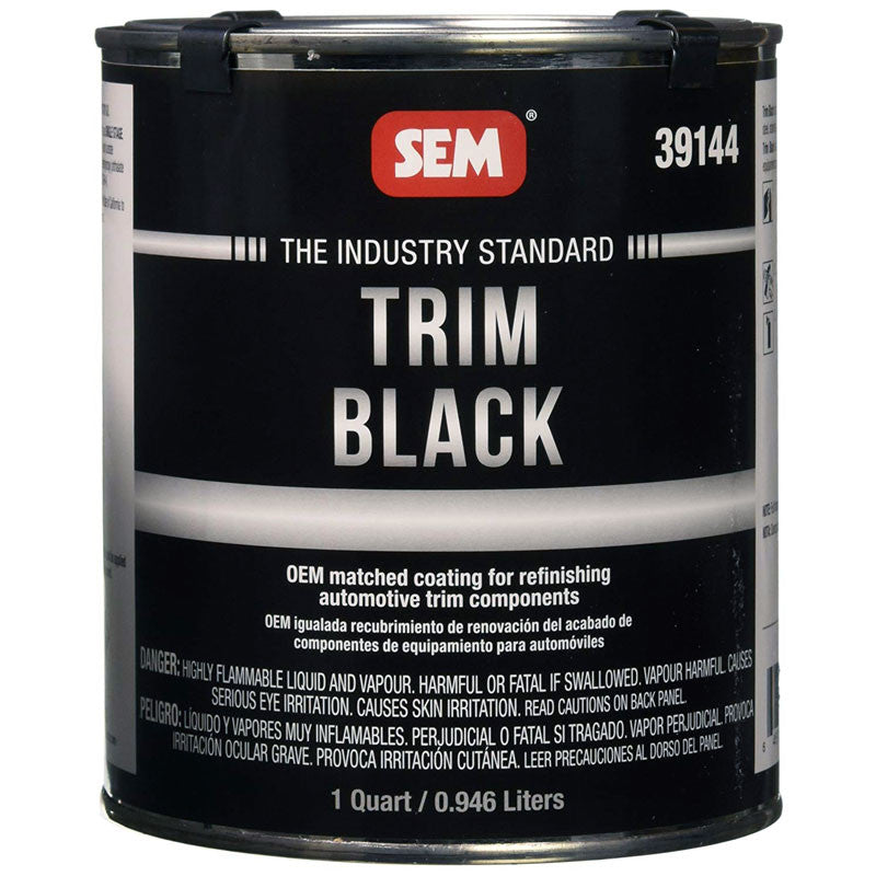 SEM 39144LV – Trim Black Low VOC (Quart)
