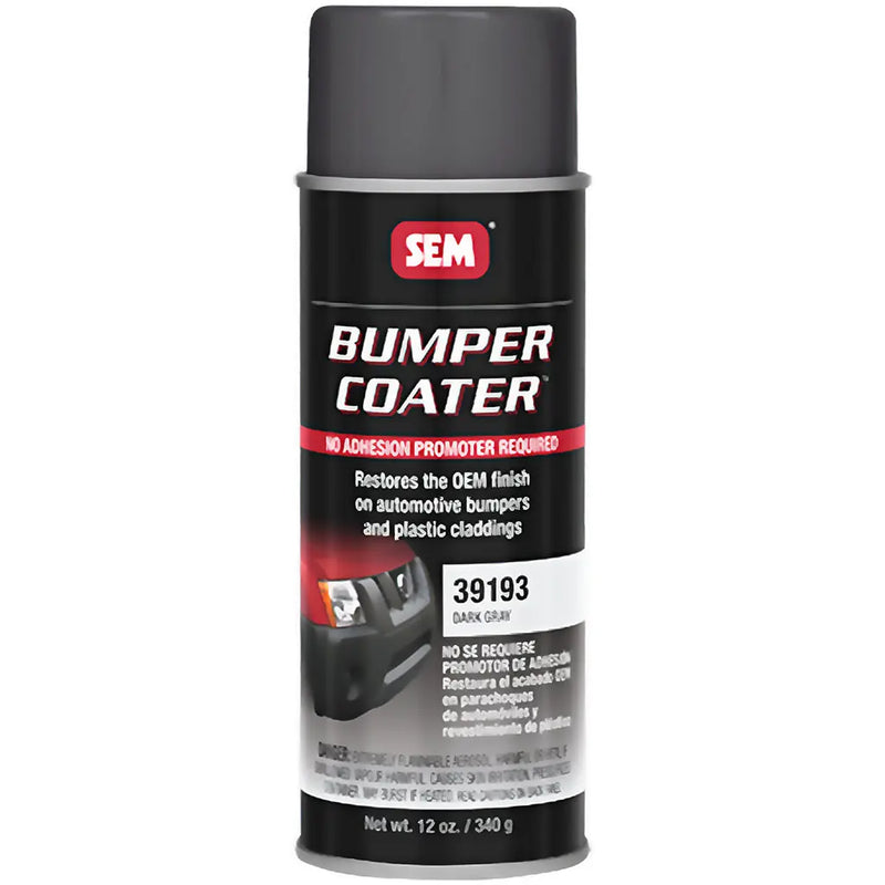 SEM 39193 – Bumper Coater, Dark Gray (16 oz Aerosol)