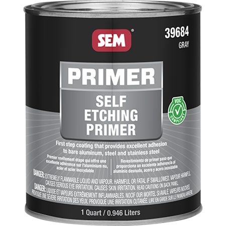 SEM 39684 – Self-Etching Primer, Gray (Quart)