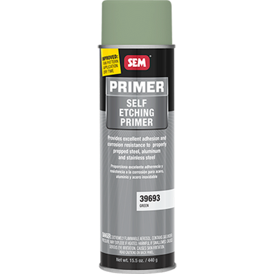SEM 39693 – Self-Etching Primer, Green (16 oz Aerosol)