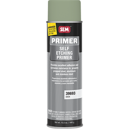SEM 39693 – Self-Etching Primer, Green (16 oz Aerosol)