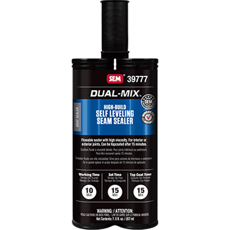 SEM 39777 – High-Build Self-Leveling Seam Sealer (7 oz Cartridge)