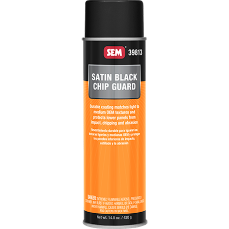 SEM 39813 – Satin Black Chip Guard (16 oz Aerosol)