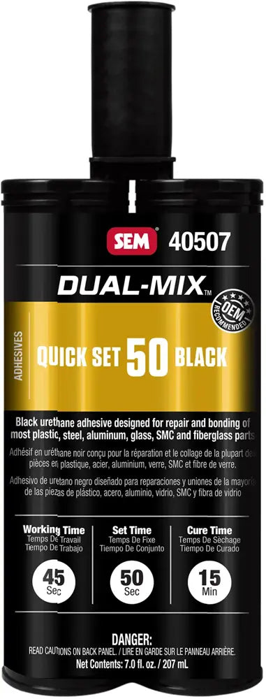 SEM 40507 – QuickSet™ 50 Fast Cure Adhesive (1.7 oz Dual-Mix Cartridge)