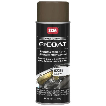 SEM 62263 – EZ Coat™ Direct-to-Metal Coating, Olive Brown (16 oz Aerosol)