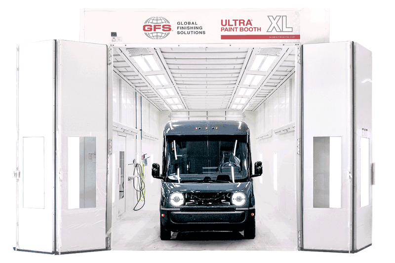 Global Finishing Solutions Ultra® XL Extended-Height Paint Booth