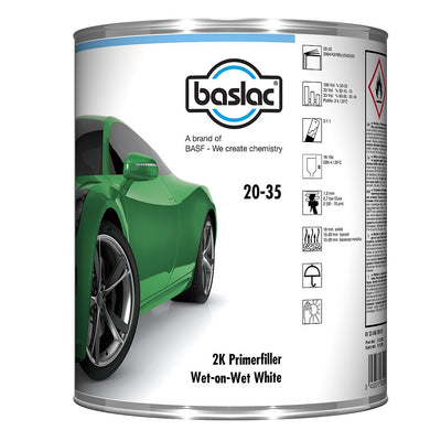Baslac 20-35 - 2K Primerfiller Wet-on-Wet White (3 L)