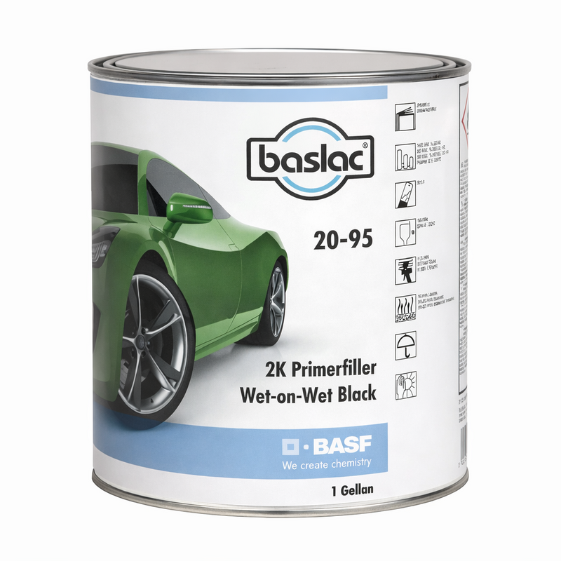 Baslac 20-95 - 2K Primerfiller Wet-on-Wet Black (3 L)