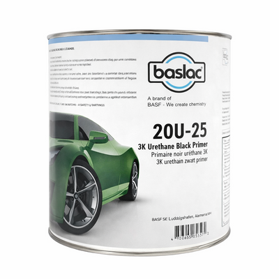 Baslac 20U-25 - 2K Black Urethane Primer (1 Gallon)